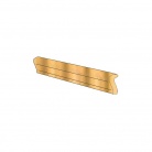 Керамический бордюр 4x39,4 см арт. 118287 Gardenia Orchidea S.p.a. Versace Palace living gold