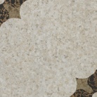 169007 Decoro Fiore beige/caramel/caffe lapp