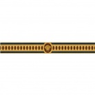 Керамический бордюр 4,7x39,4 см арт. 37351 Gardenia Orchidea S.p.a. Versace Vanitas