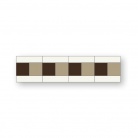 Керамическая мозаика штучная 40x10 см арт. 40.10GRCGRS017/Caffe+Cappuccino+Latte LaDiva Fiorenza