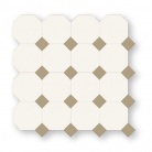 Керамическая мозаика 42,5x42,5 см арт. 42,5.42,5DCR013/Latte+Cappuccino LaDiva Fiorenza