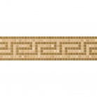 Бордюр грека оро/орех/золото 9,8х39,4 см Versace Ceramics Versace Vanitas 37261/PS