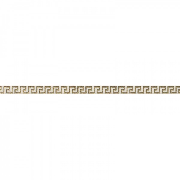 Бордюр лист греческий белый 2,7x58,5