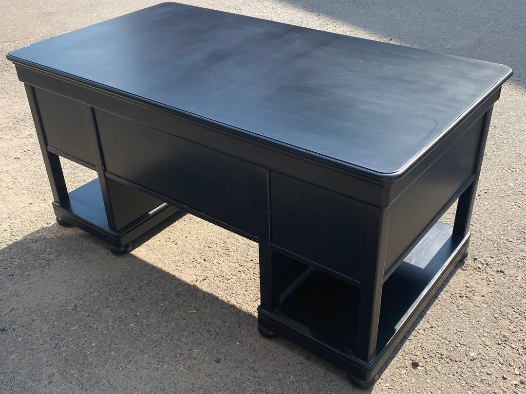 Стол с ящиками, цвет Black Opal 157x86x76 см