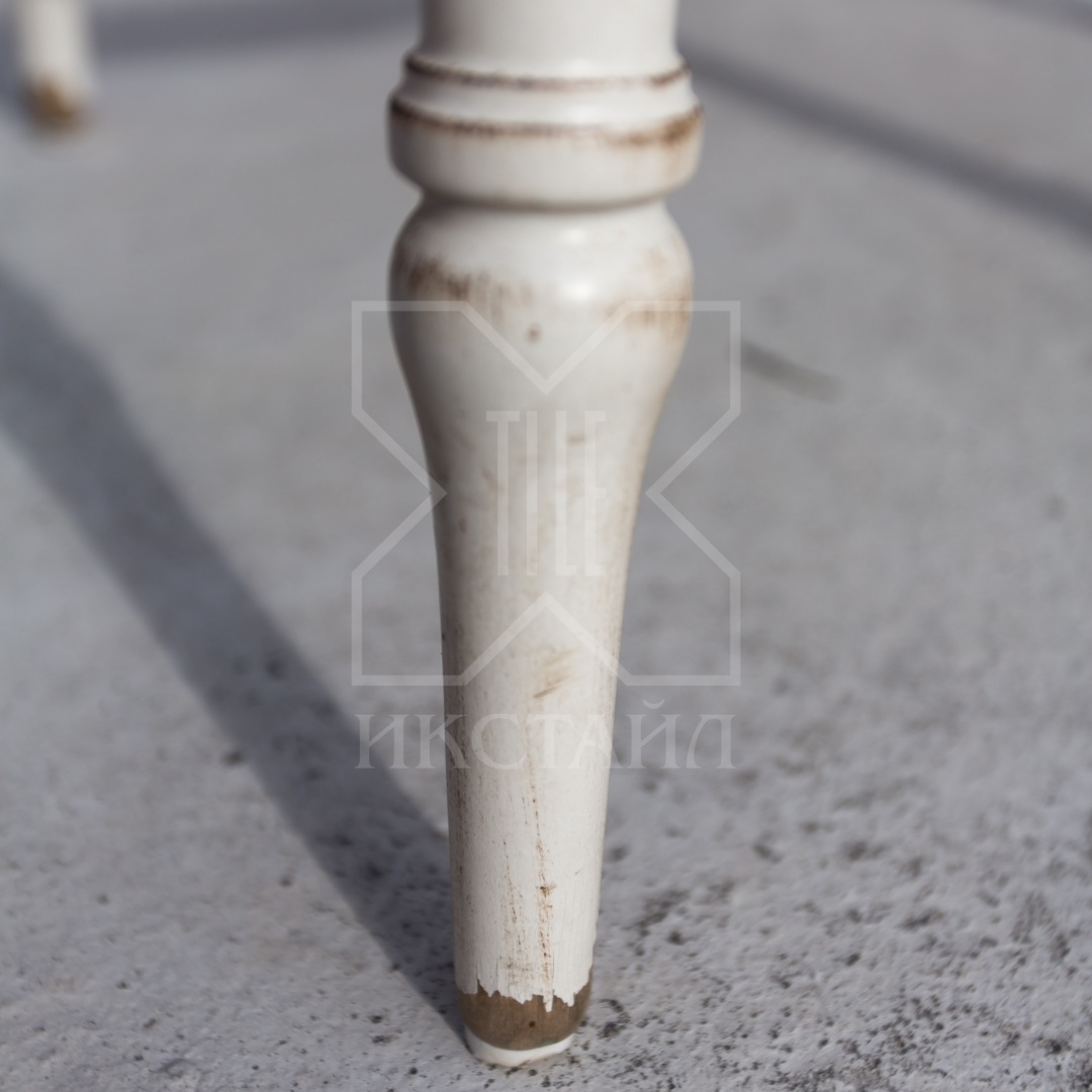 Барный стул, мод. Луиджи, 55х48хh121,5 см, отделка античный кремовый, ткань BHR, декор.эл-ты: состаренное золото