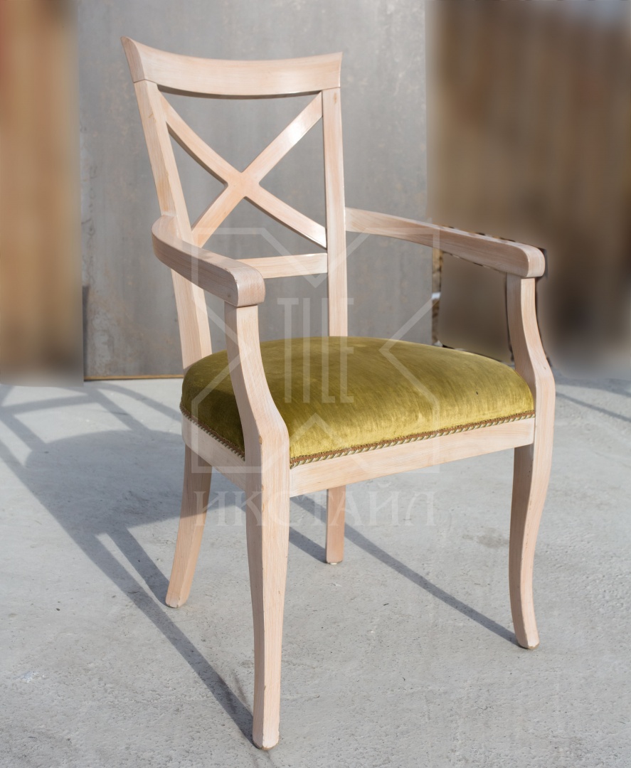 Полукресло, мод. Кроче, 56х55хh95 см, отделка: декапе, ткань: B4H