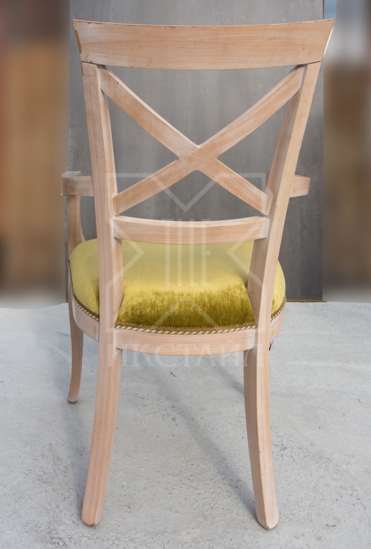 Полукресло, мод. Кроче, 56х55хh95 см, отделка: декапе, ткань: B4H