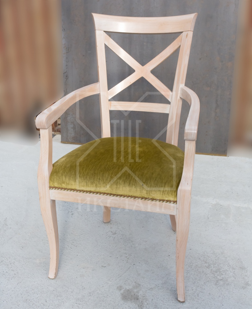 Полукресло, мод. Кроче, 56х55хh95 см, отделка: декапе, ткань: B4H