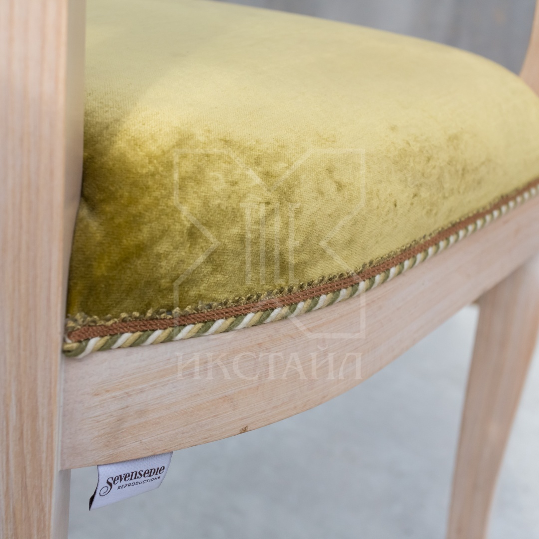 Полукресло, мод. Кроче, 56х55хh95 см, отделка: декапе, ткань: B4H