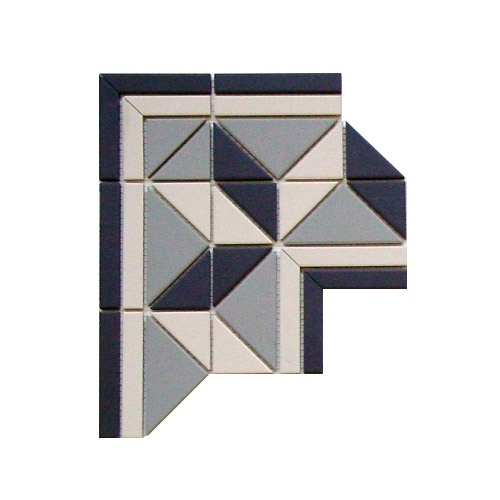 Угол 33х33x24,1 см цвет: 07 светло-серый, 16 белый, 30 темно-серый