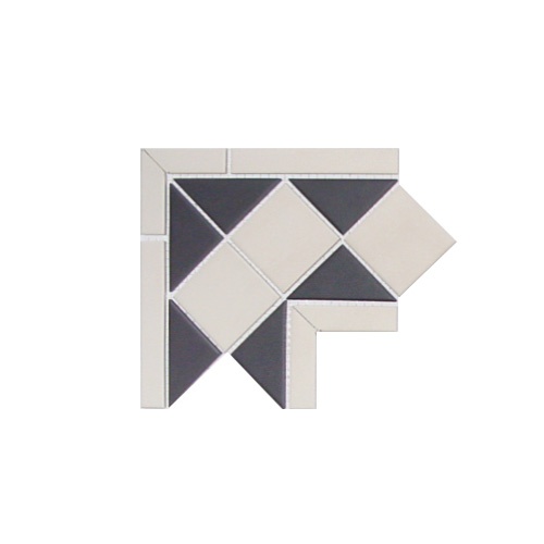 Угол к бордюру 21,6х21,6 см