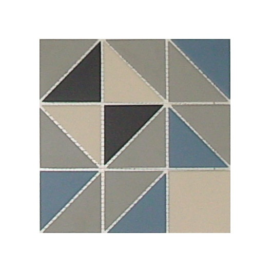 Мозаика керамическая сетка 30х30 см цвет: 07 светло-серый, 11 голубой, 14 черный, 16 белый